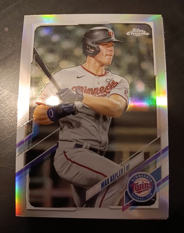 2021 Topps Chrome #41 Max Kepler — front