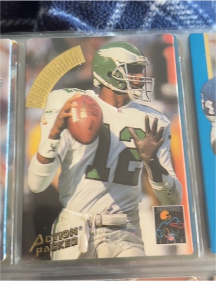 1994 Action Packed #173 Randall Cunningham — front