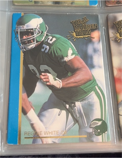 1991 Action Packed All-Madden #19 Reggie White — front
