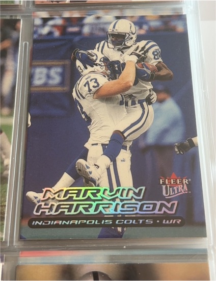 2000 Fleer Ultra #73 Marvin Harrison — front