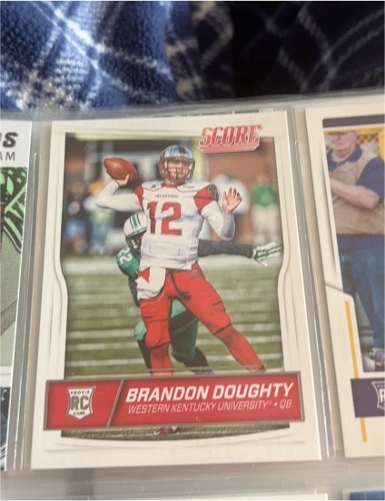 2016 Score #338 Brandon Doughty — front