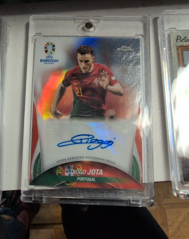 2024 Topps Chrome UEFA Euro #CA-DJ Diogo Jota — front