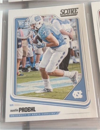 2018 Score #337 Austin Proehl — front