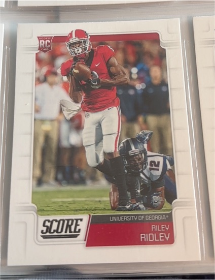 2019 Panini Score #382 Riley Ridley — front