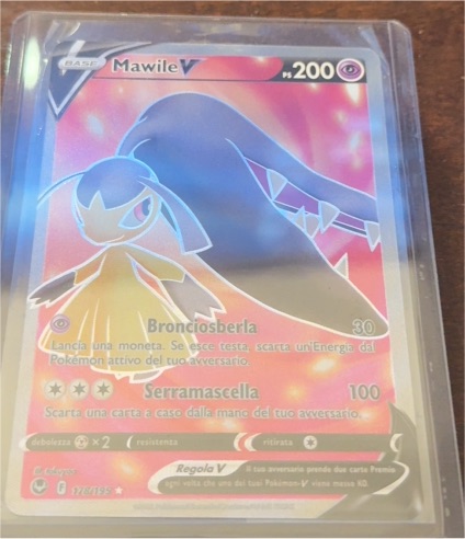 2022 Pokémon TCG Silver Tempest #178 Mawile V — front