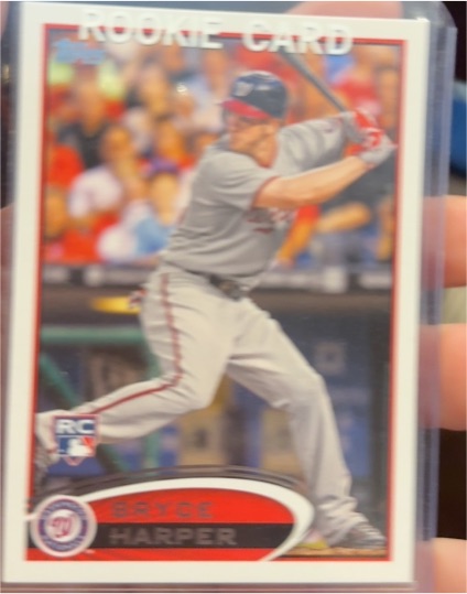 2012 Topps #661 Bryce Harper — front