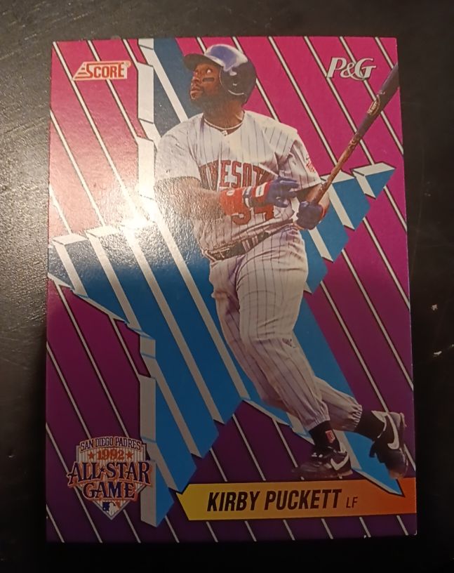 1992 Score Proctor & Gamble #6 Kirby Puckett — front