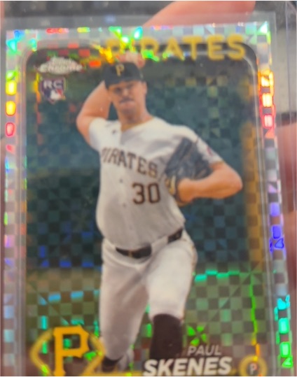 2024 Topps Chrome Update #USC88 Paul Skenes — front