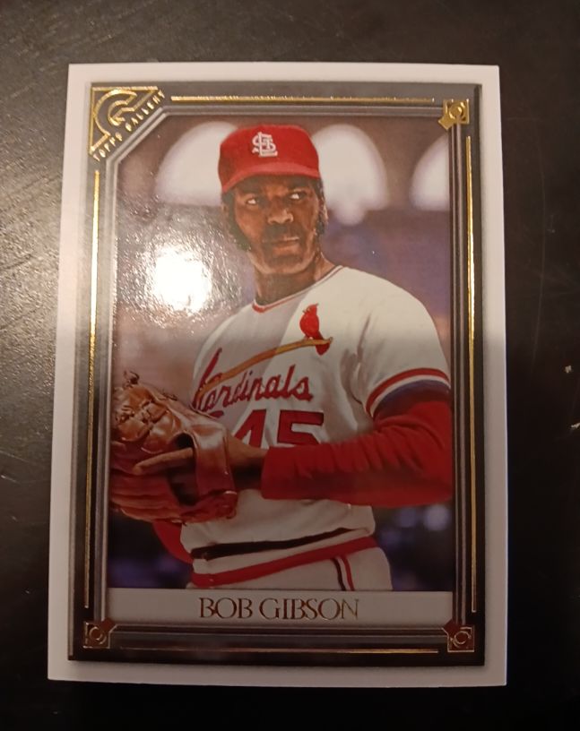 2021 Topps Gallery #123 Bob Gibson — front