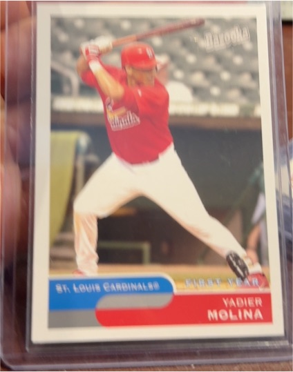 2004 Topps Bazooka #275 Yadier Molina — front