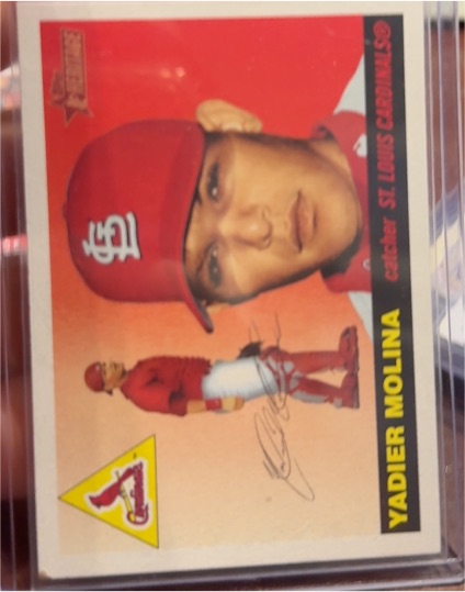 2004 Topps Heritage #355 Yadier Molina — front