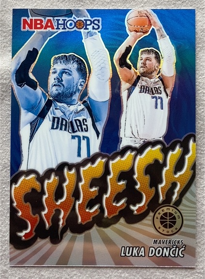 2023-24 Panini NBA Hoops Premium Stock #16 Luka Dončić — front