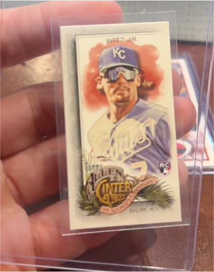 2022 Topps Allen & Ginter Mini #203 Bobby Witt Jr. — front