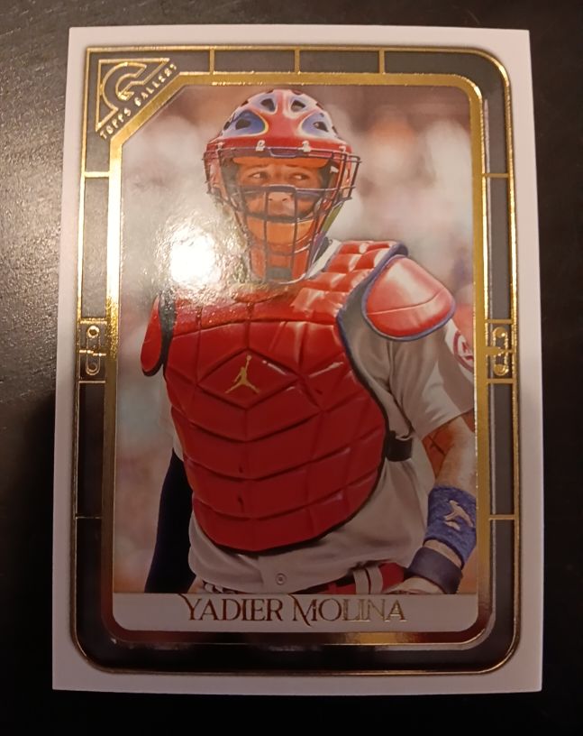 2021 Topps Gallery #101 Yadier Molina — front