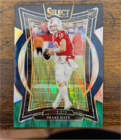 2024 Panini Select #27 Drake Maye — front