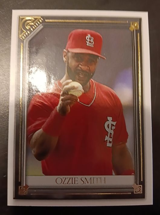 2021 Topps Gallery #105 Ozzie Smith — front
