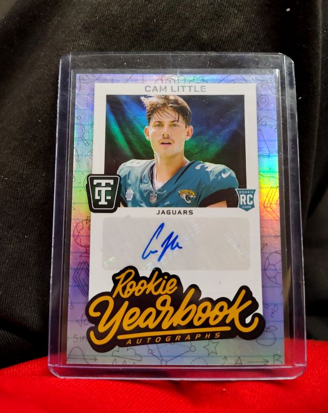 2024 Panini Totally Certified Rookie Yearbook Autographs #RYA-CLE Cam Little — front