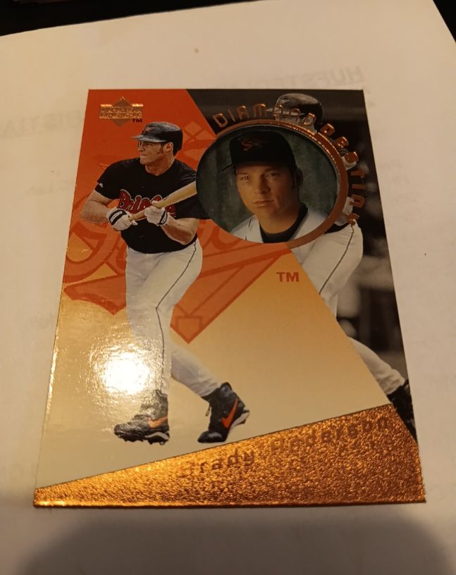 1996 Upper Deck Diamond Destiny #DD9 Brady Anderson — front
