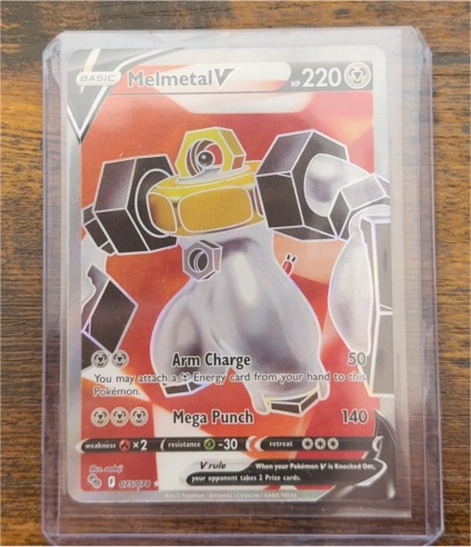 2022 Pokémon TCG Melmetal V #075/078 — front