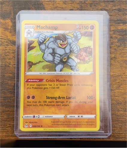2022 Pokémon Sword & Shield Lost Origin #088 Machamp — front
