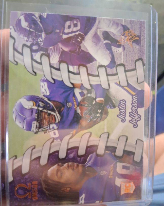 2020 Panini Chronicles Omega #O-14 Justin Jefferson — front