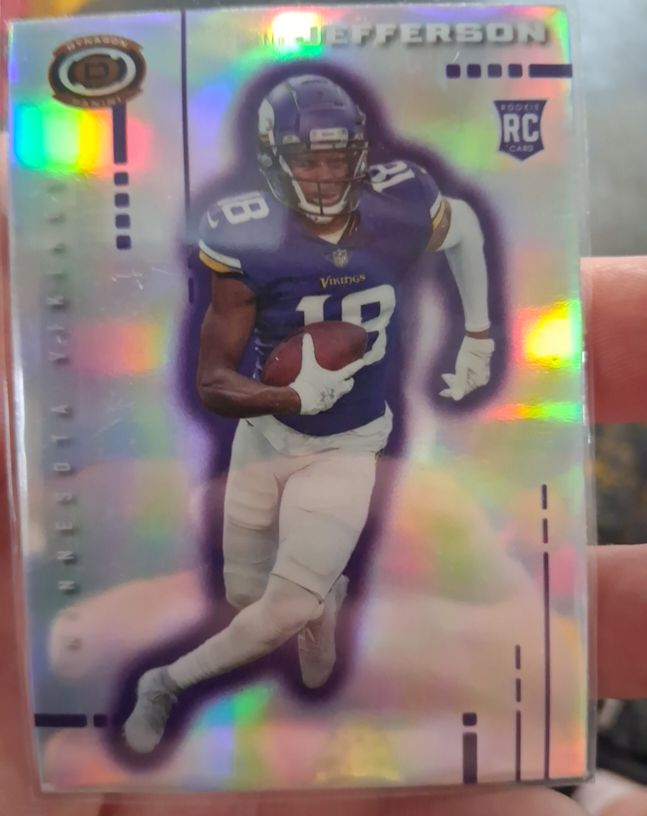 2020 Panini Chronicles Dynagon Rookies #D-9 Justin Jefferson — front
