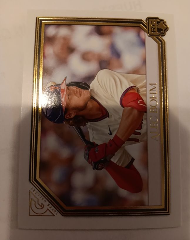 2021 Topps Gallery #122 Alec Bohm — front