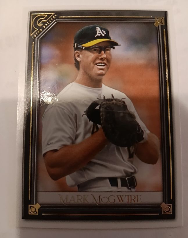 2021 Topps Gallery #111 Mark McGwire Oakland Athletics — front