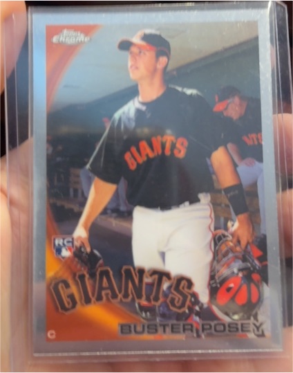 2010 Topps Chrome #2 Buster Posey — front