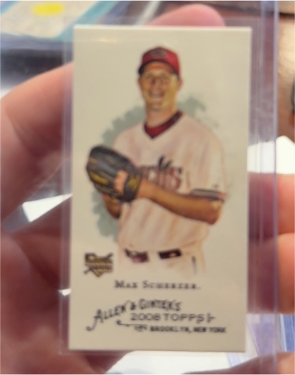 2008 Topps Allen & Ginter #297 Max Scherzer — front