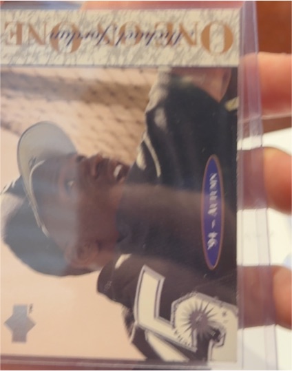 1995 Upper Deck Minor League #9 Michael Jordan One On One — front