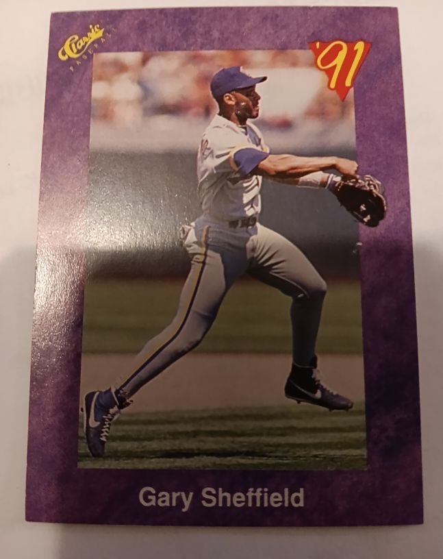 1991 Classic Game #103 Gary Sheffield — front