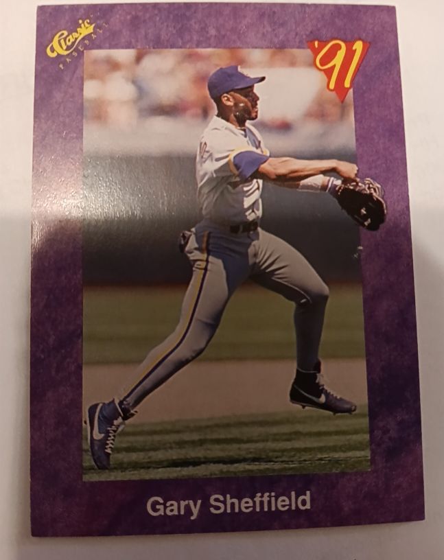1991 Classic #103 Gary Sheffield — front