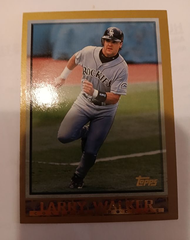 1998 Topps #2 Larry Walker — front