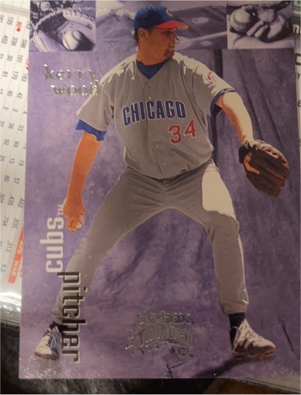1999 SkyBox Thunder #293 Kerry Wood — front