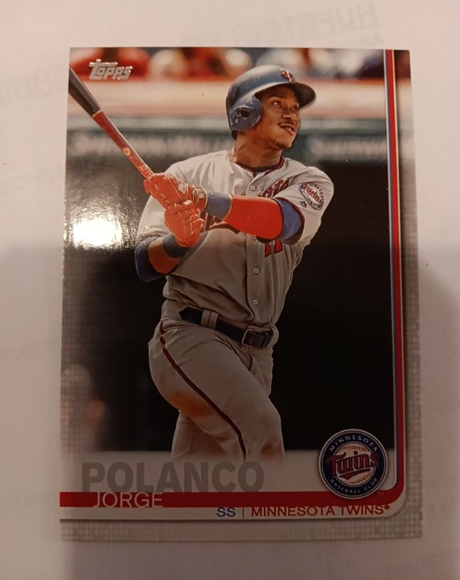 2019 Topps #69 Jorge Polanco — front