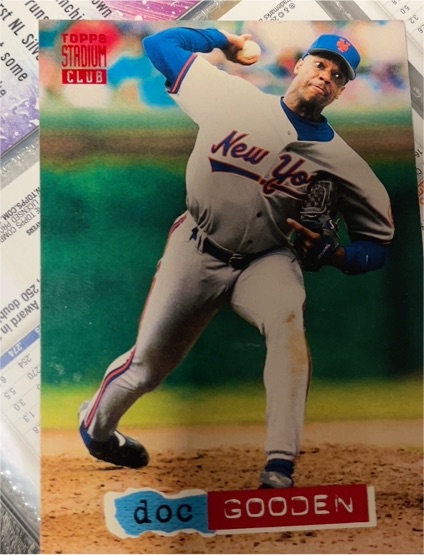 1994 Topps Stadium Club #220 Doc Gooden — front