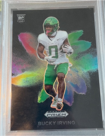2024 Panini Prizm Draft Picks Bucky Irving — front