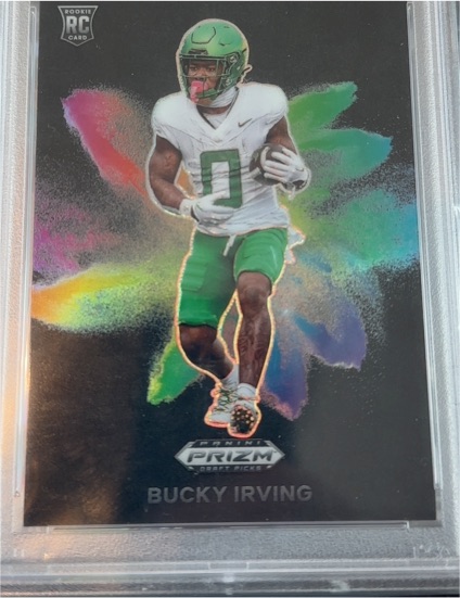 2024 Panini Prizm Draft Picks #CB-23 Bucky Irving — front