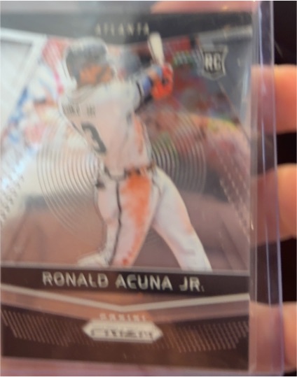 2018 Panini Prizm #6 Ronald Acuna Jr. — front
