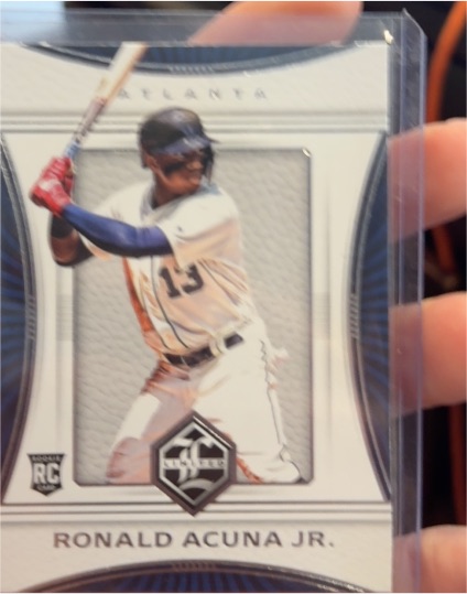 2018 Panini Chronicles Limited #9 Ronald Acuna Jr. — front