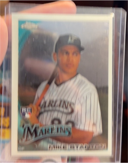 2010 Topps Chrome #190 Giancarlo Stanton Rookie Card — front