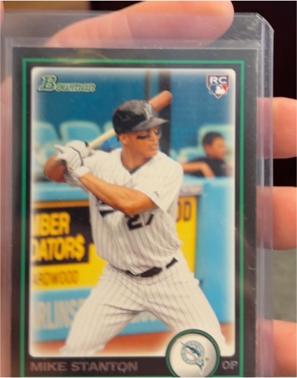 2010 Bowman Draft Picks #BDP30 Mike Stanton — front