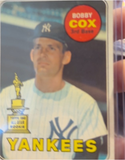 1969 Topps #237 Bobby Cox — front