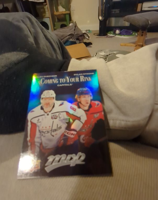 2025-26 Upper Deck MVP Coming to Your Rink Alex Ovechkin — front