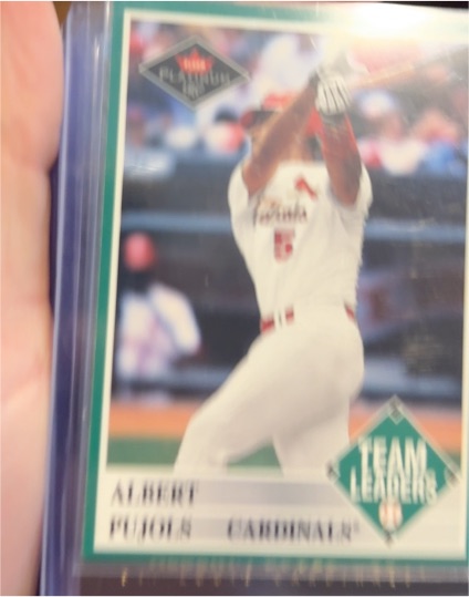 2001 Fleer Platinum #435 Albert Pujols — front