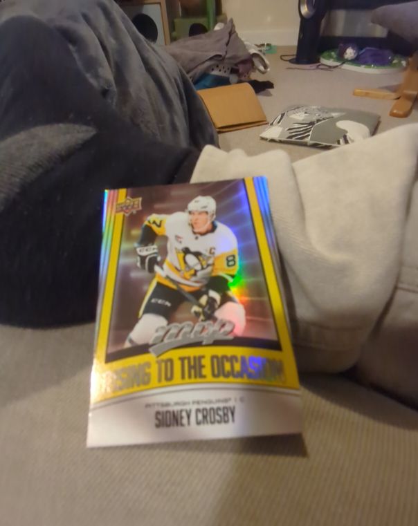 2025-26 Upper Deck MVP #RO-8 Sidney Crosby Rising to the Occasion — front