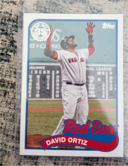 2024 Topps Update #89US-37 David Ortiz 1989 Topps Baseball 35th Anniversary — front