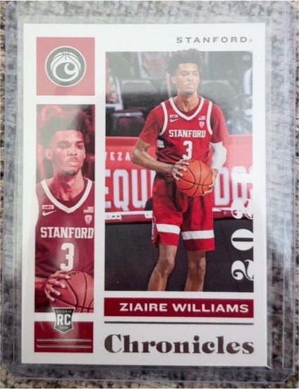 2021 Panini Chronicles Draft Picks #16 Ziaire Williams — front