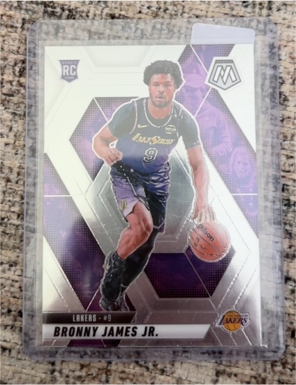 2024-25 Panini Mosaic #214 Bronny James Jr. — front